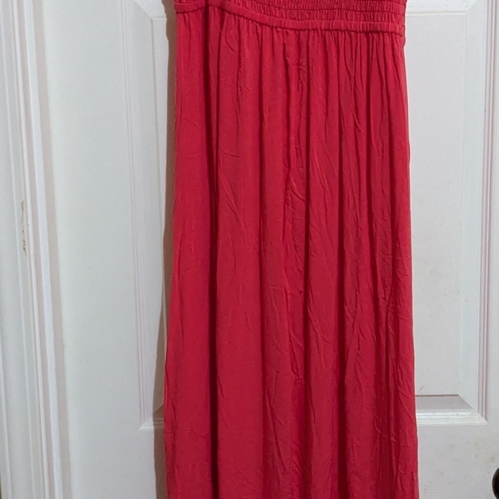 Lark & Ro Vibrant Red Maxi Dress XL NWOT - Picture 6 of 8